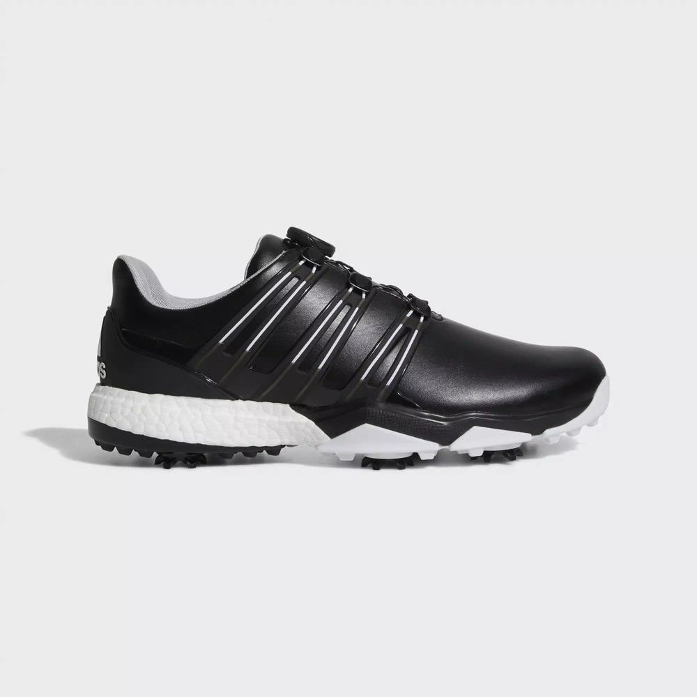 Adidas Powerband Boa Boost Wide Tenis De Golf Negros Para Hombre (MX-50705)